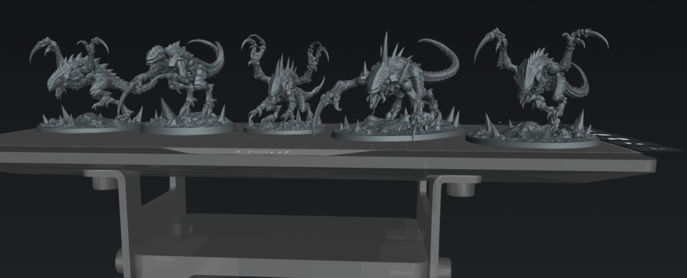 Alien swarm warp reavers