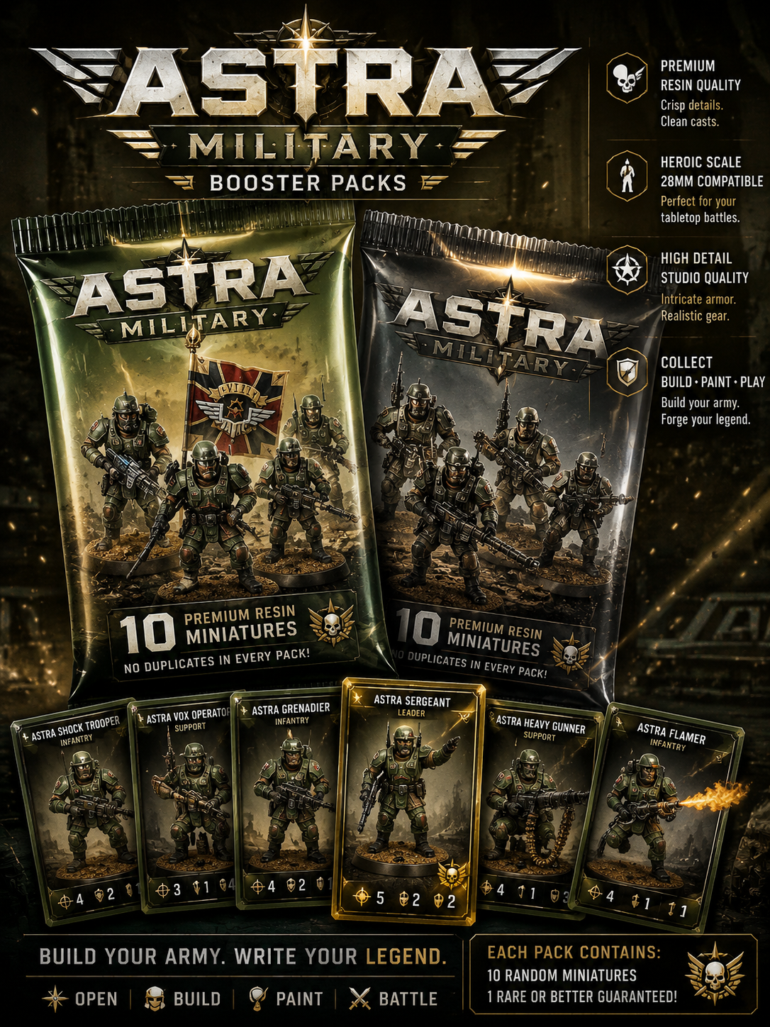 Astra Military Shock Infantry Squad